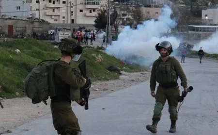 استشهاد شاب فلسطيني برصاص قوات الاحتلال الإسرائيلي قرب قلقيلية