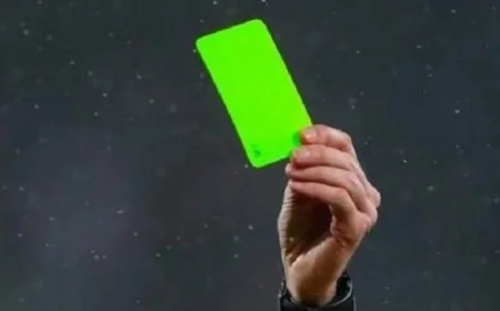 ظهور تاريخي للبطاقة الخضراء في مونديال الشباب بتشيلي لأول مرة