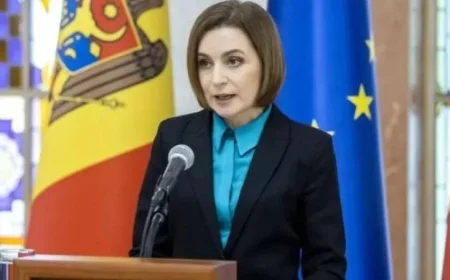 رئيسة مولدوفا: الانتخابات تمنحنا تفويضًا قويًا للانضمام إلى الاتحاد الأوروبي