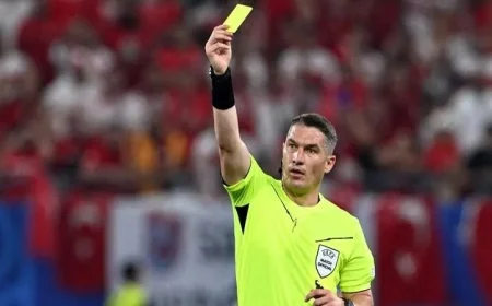 الروماني إستفان كوفاتش يقود مباراة فياريال ويوفنتوس في دوري أبطال أوروبا