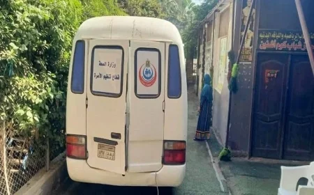 قافلة طبية لتنظيم الأسرة بكوم أشفين من تنظيم صحة القليوبية
