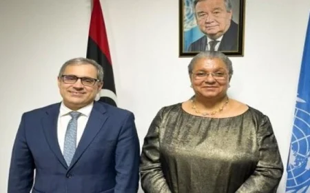 التزام أمريكي قوي مع الشركاء الليبيين والدوليين لبناء مستقبل ليبيا