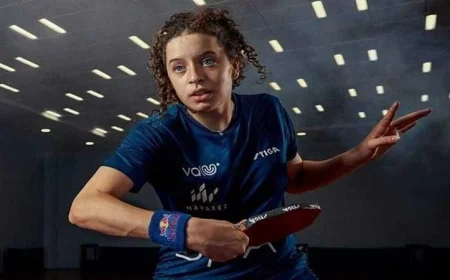 تأهل مثير لهنا جودة في بطولة الصين سماش لتنس الطاولة إلى الدور الثاني