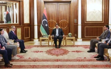 المنفي يعلن التزامه برؤية وطنية لاستعادة سيادة ليبيا وإنهاء المرحلة الانتقالية