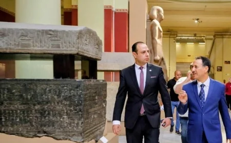 النيابة الإدارية تحقق في تأمين الأثريات وجرد معمل المتحف المصري لسلامة التراث الثقافي