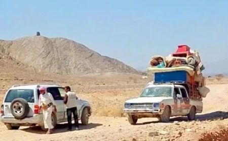 الهجرة الدولية تكشف عن نزوح 23 أسرة يمنية بسبب تدهور الأوضاع الأمنية والاقتصادية