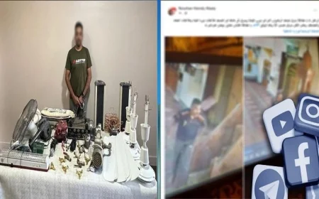 القبض على عاطل بسرقة محتويات مسجد في الإسماعيلية