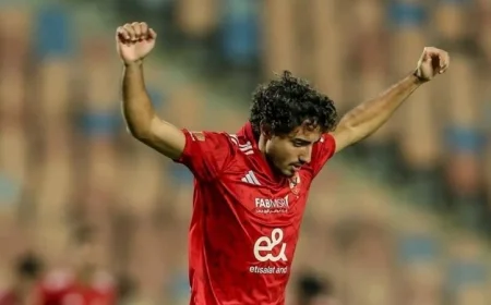 محمد هاني يهدي انتصار الأهلي على الزمالك للجماهير الوفية