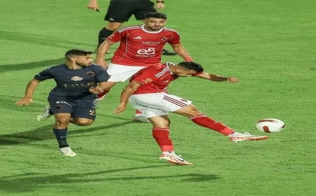 شاهد بالصور الأهلي يحقق انتصارًا مثيرًا على الزمالك في القمة 131 لدوري نايل