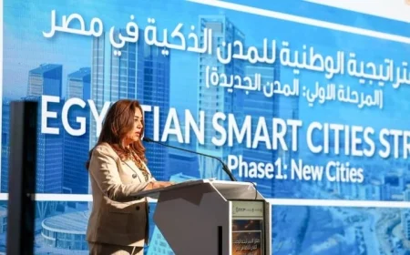 إطلاق الاستراتيجية الوطنية للمدن الذكية في مصر بحضور وزيرة التنمية المحلية