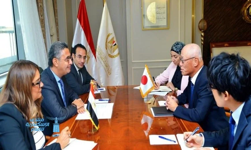 وزير التموين يناقش مع السفير الياباني سبل تعزيز الاستثمار والتعاون المشترك في مصر