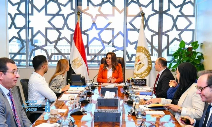 منال عوض تدعو لتعزيز التعاون مع اليونسكو لإطلاق أول محمية جيولوجية في الفيوم