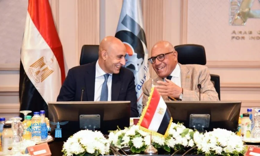 وزير التعليم يناقش فرص التعاون مع رئيس الهيئة العربية للتصنيع
