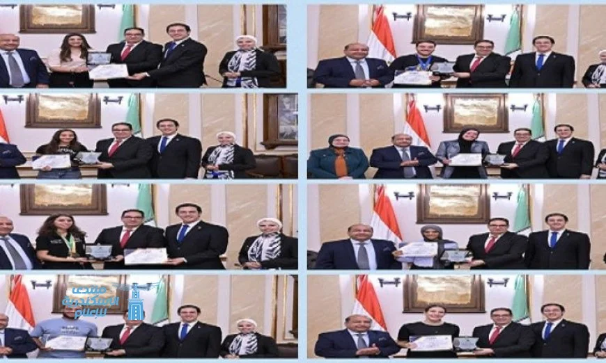 جامعة القاهرة تكرّم أبطالها بمنح دراسية للفائزين بالمراكز الأولى في البطولات الرياضية