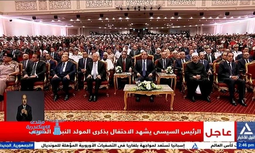 الرئيس السيسي يشارك في احتفالات المولد النبوي الشريف برؤية مميزة