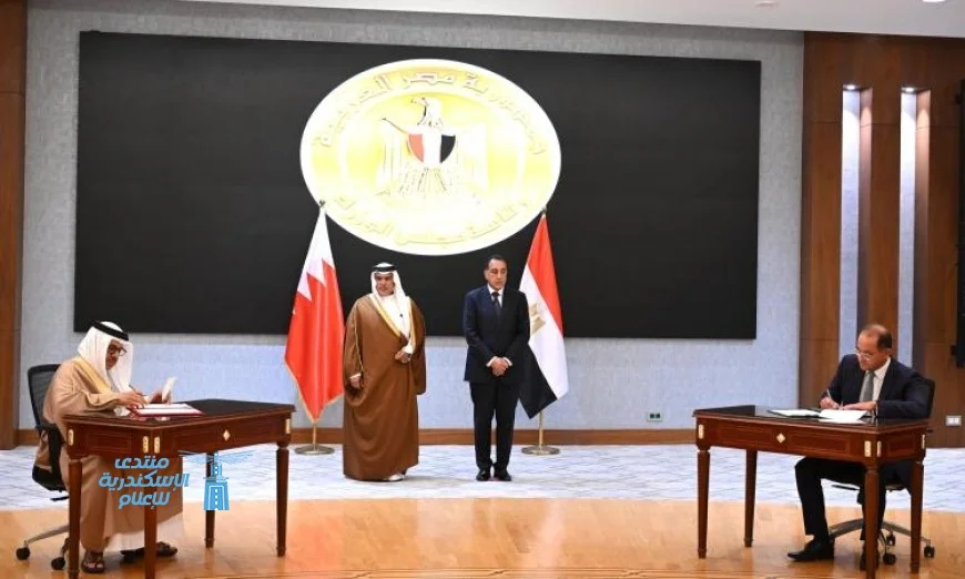 مدبولي وولي عهد البحرين يشهدان توقيع 8 وثائق لتعزيز التعاون في مجالات متنوعة