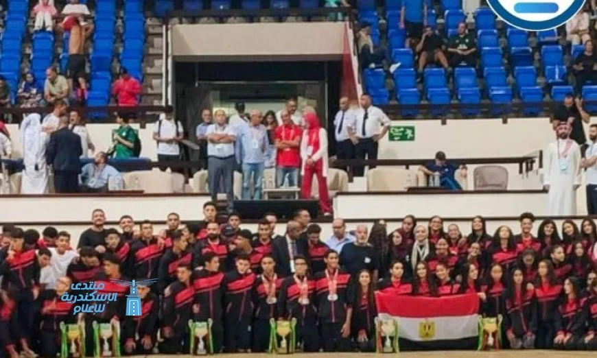 وزير الشباب يبارك للاتحاد المصري للسباحة الفوز بلقب البطولة العربية