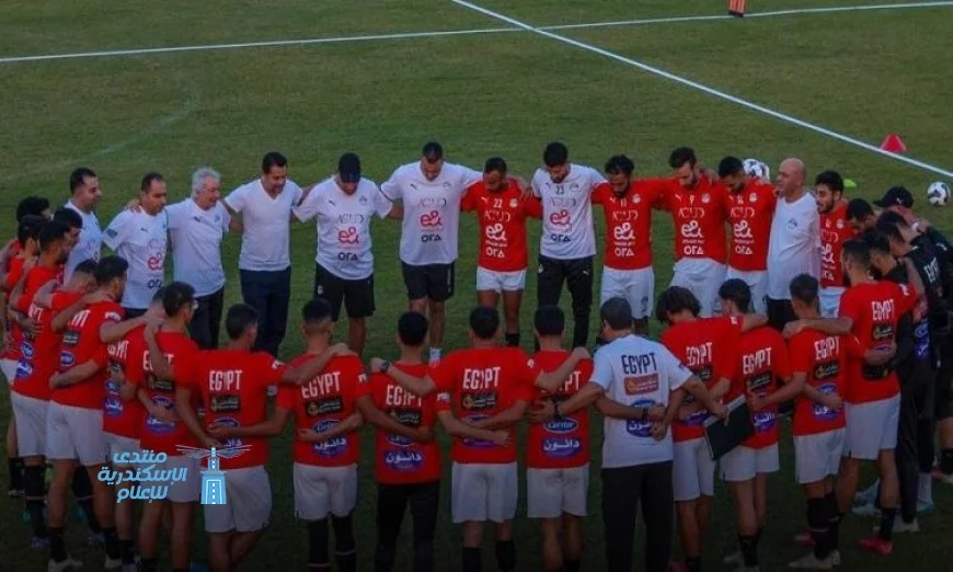 منتخب مصر يستعد بقوة لتونس بمواصلة تدريباته في كأس العرب