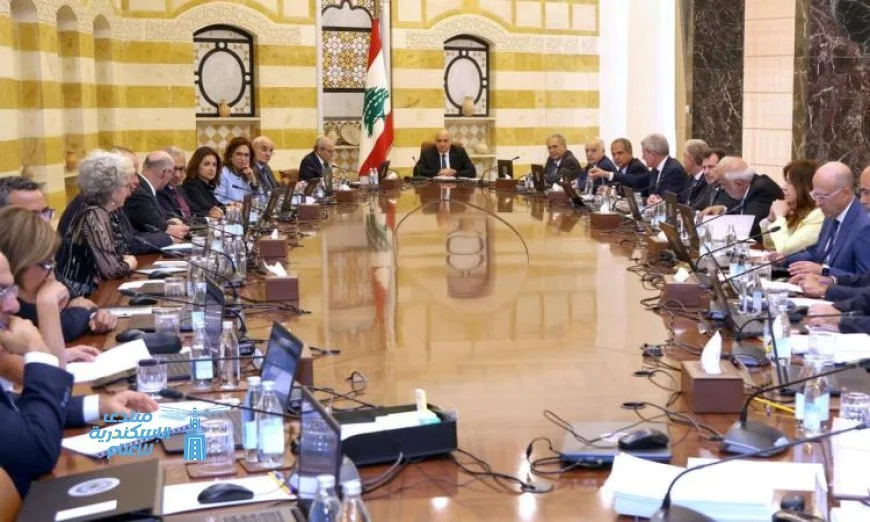 انعقاد جلسة وزارية في لبنان لبحث استراتيجية نزع سلاح حزب الله