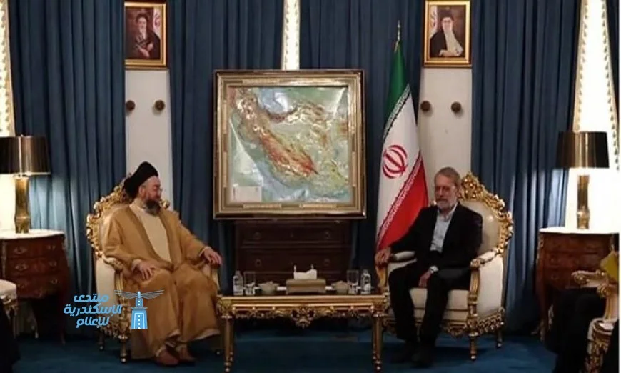 لاريجاني يدعو لتعاون أكثر واقعية مع العراق لتعزيز العلاقات المشتركة