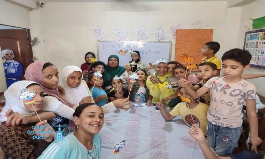 متحف آثار كوم أوشيم يرحب بالأطفال من ذوي الاحتياجات الخاصة في تجربة تعليمية فريدة