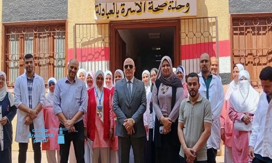 وكيل صحة القليوبية يقوم بجولة تفقدية لمنشآت الرعاية الأولية بإدارة طوخ الصحية