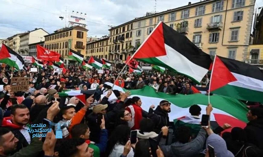 توقيف أكثر من 425 شخصا في لندن خلال تظاهرة لدعم فلسطين