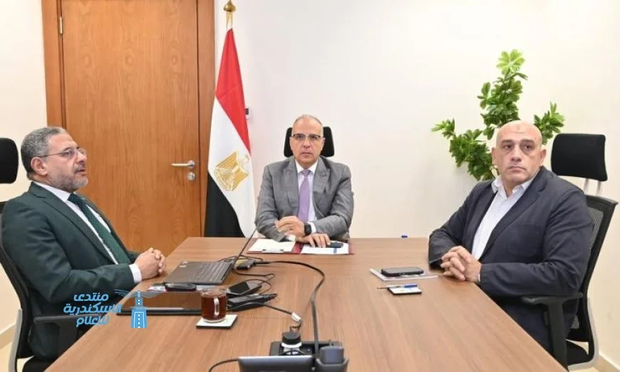 سويلم يلتقي برئيس القومي لبحوث المياه لاستعراض الجهود البحثية والتطويرية في مجال المياه
