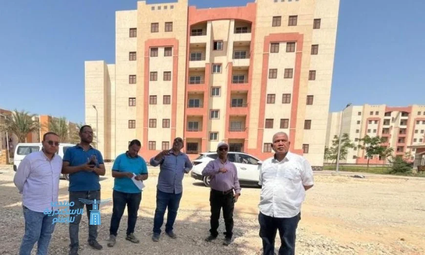الشربيني يراقب تقدم مشاريع سكن لكل المصريين وديارنا في بدر وقنا والمنيا لتحقيق التنمية المستدامة