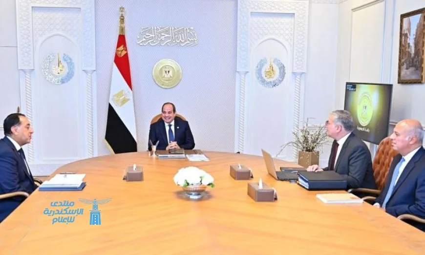 السيسي يوجه بتسريع تطوير الآبار المكتشفة وزيادة أنشطة البحث