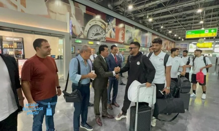 وزير الرياضة يلتقي بالمنتخب الوطني قبل المواجهة الحاسمة ضد بوركينا فاسو