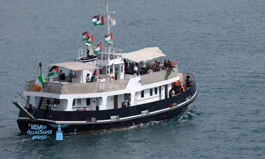 استهداف قارب ثانٍ في أسطول محاصر لغزة بواسطة طائرة مسيرة