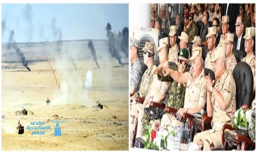 وزير الدفاع يحضر فعاليات المرحلة الرئيسية للتدريب المصري الأمريكي النجم الساطع