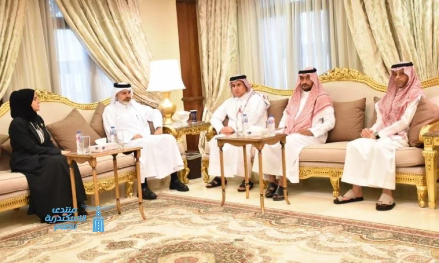 شاهد بالصور تضامن السعودية ووقوفها بجانب قطر كما يؤكده السفير عبدالله المطر