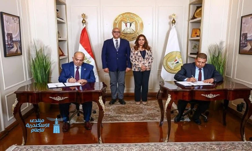 تعاقد جديد في القليوبية لتحسين نظافة أحياء شبرا الخيمة والخصوص مع شركة جمع القمامة