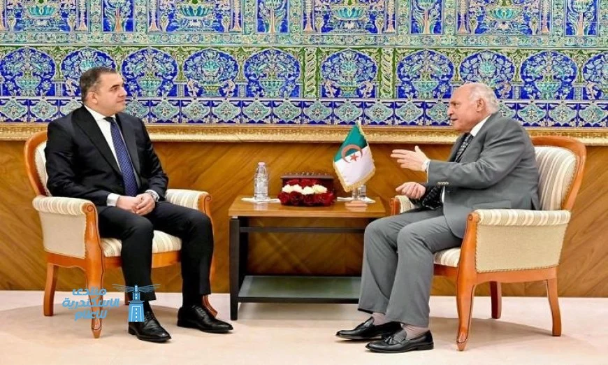 السفير المصري الجديد بالجزائر يسلم أوراق اعتماده لوزير الخارجية الجزائري