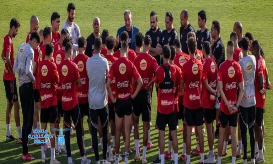 الأهلي يكثف تدريباته استعدادًا لمواجهة إنبي بمتابعة الخطيب