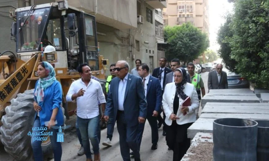 وزير الكهرباء يتفقد تقدم العمل بمحطة محولات جزيرة الذهب بنهر النيل