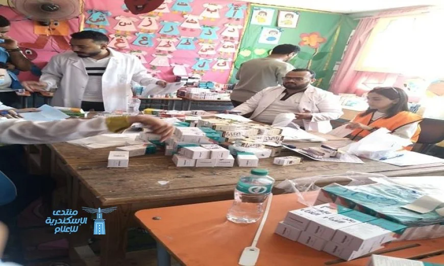 قافلة طبية متكاملة التخصصات تصل وادي النطرون في البحيرة