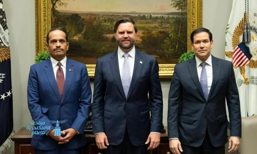 نائب الرئيس الأمريكي يشيد بدور قطر في تعزيز الوساطة لتحقيق السلام بالمنطقة