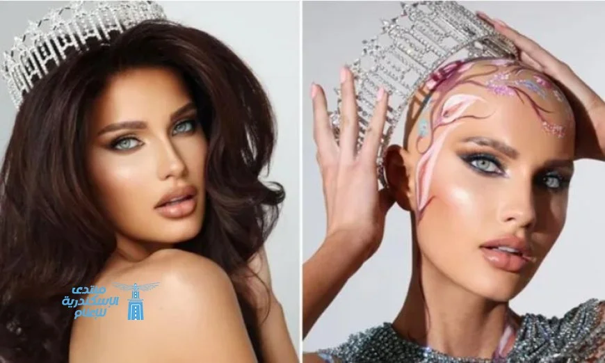 صور مذهلة لمتسابقة ملكة جمال أمريكا بدون شعر تظهر بإطلالة جريئة