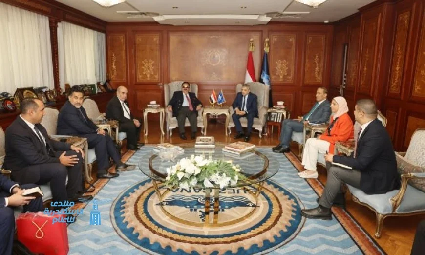 صور حصرية: ربيع يستكشف فرص شراكة في الأمن الغذائي عبر مشروعات قناة السويس