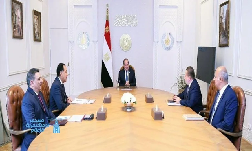 الرئيس السيسي يراقب تطورات القطاع المصرفي واحتياطيات النقد الأجنبي في مصر