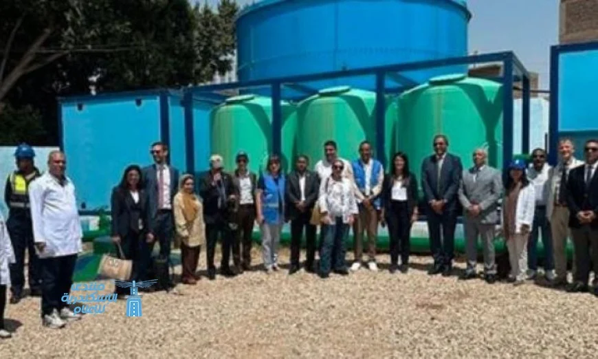 المشاط ومحافظ قنا يتفقدون محطة مياه الحميدات الرائدة في الترشيح الطبيعي لضفاف الأنهار
