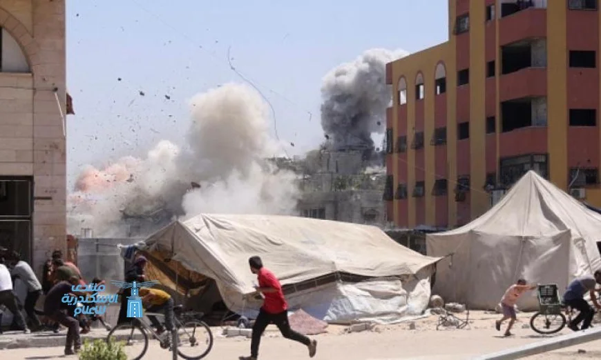 مقتل فلسطينيين وإصابة آخرين بقصف إسرائيلي على غزة