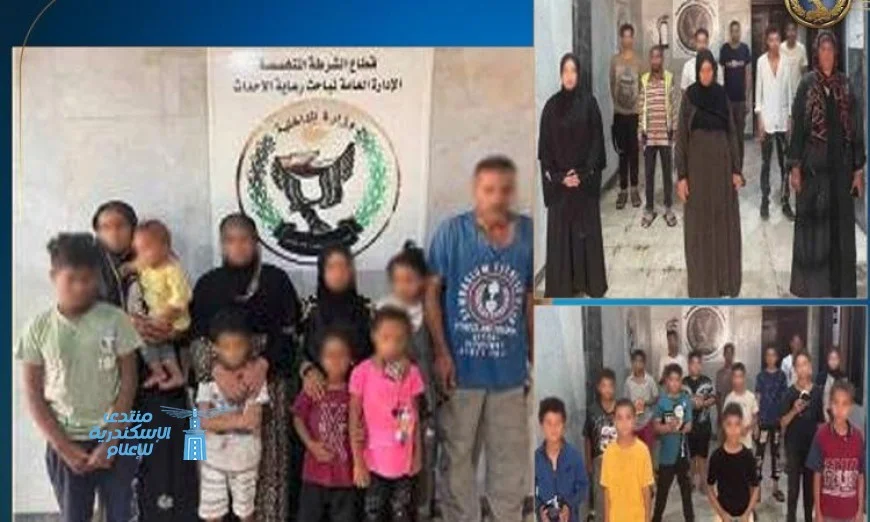 القبض على 15 شخصا لاستخدامهم 26 طفلا في التسول واستجداء المارة في القاهرة