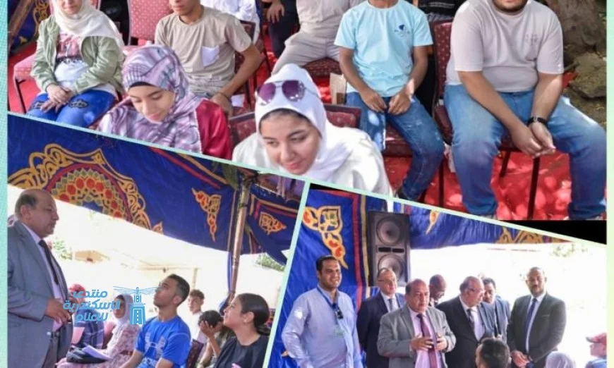 رئيس جامعة القاهرة يشرف على تنظيم الفحوصات الطبية للطلاب الجدد