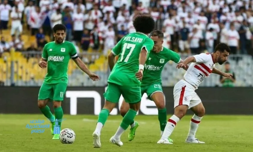 الزمالك يهزم المصري بثلاثية نظيفة ويتصدر دوري نايل بفارق مريح