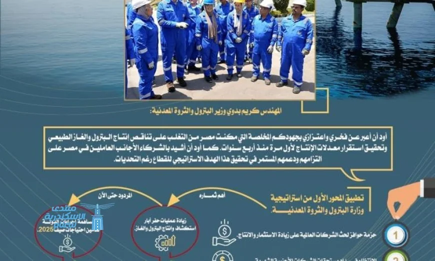 وزارة البترول تكشف بالإحصائيات عن استعادة إنتاج الغاز لمساره الصحيح