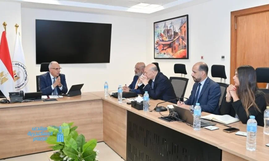 وزير الري يناقش التعاون مع البنك الدولي في مجالي التحول الرقمي وتحلية المياه لتحسين الموارد المائية